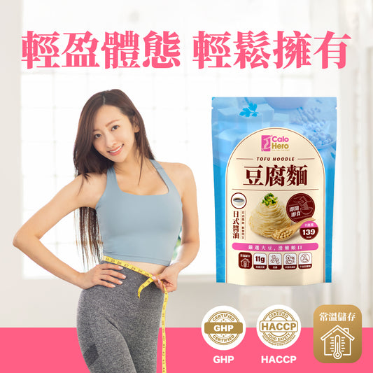 Calo Hero 即開即食常溫豆腐麵 - 日式醬油